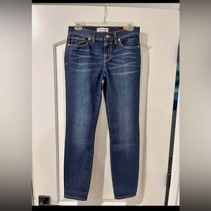 Madewell skinny jeans lakeshore wash